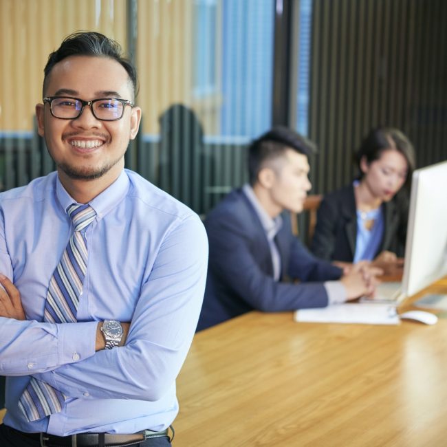 Confident Asian Businessman Portrait Confident Asian Businessman Portrait